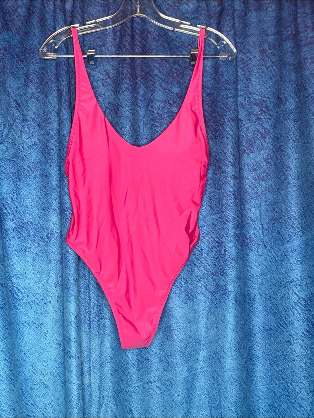 Hot Pink One-Piece Swimsuit